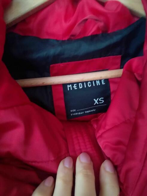 Kurtka Medicine, XS/S rubinowy