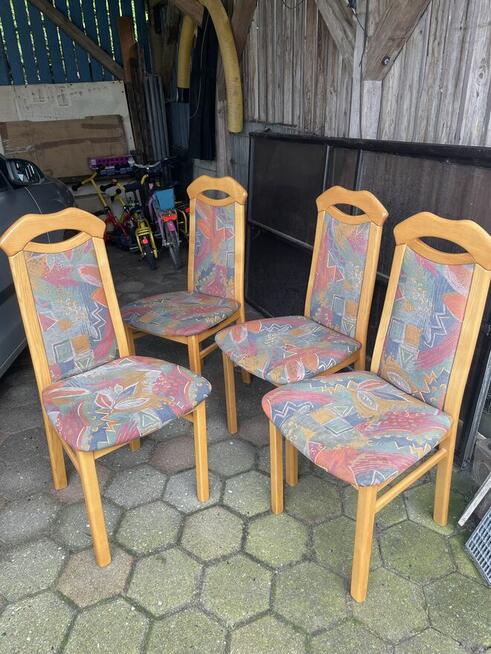 Krzesła, bardzo wygodne 4 sztuki