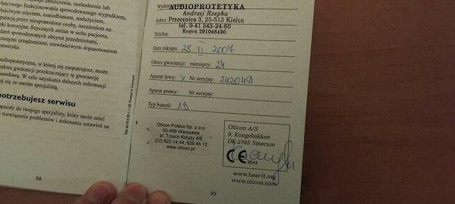 APARAT SŁUCHOWY ZAUSZNY OTICON EGO BTE P