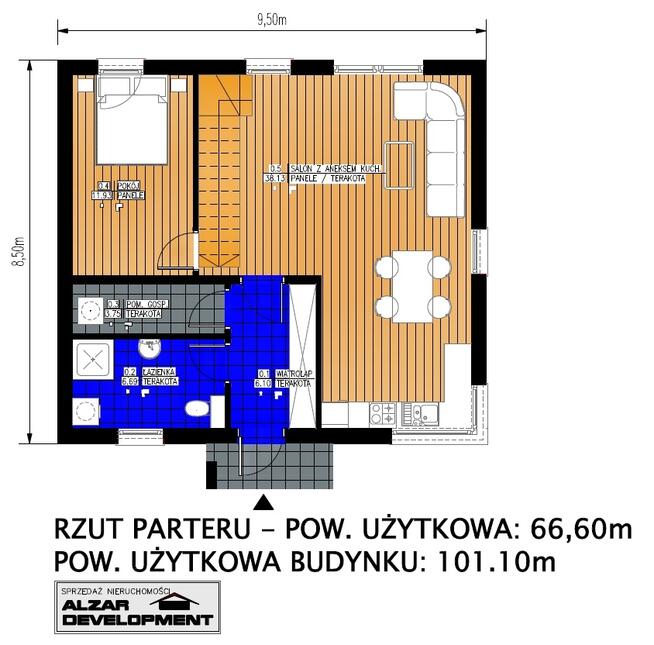 Dom jednorodzinny w Szydłowie