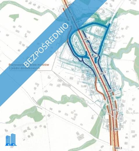 Działka komercyjna przy Zakopiance Krzyszkowice