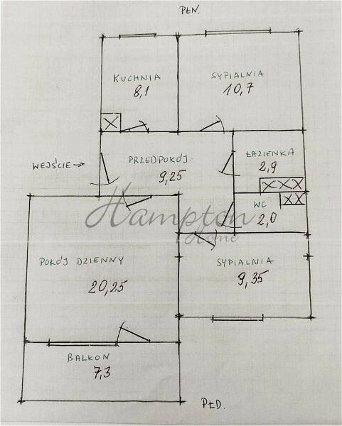 Mieszkanie Warszawa gm. Bemowo Bemowo, Apenińska