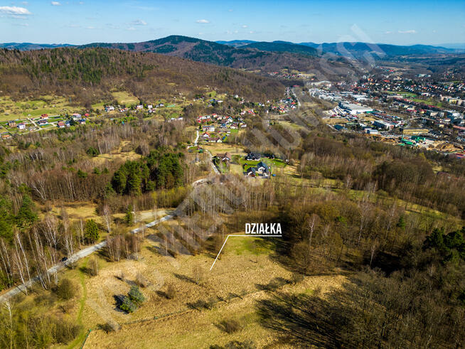 Dwie działki budowlane blisko lasu, spokój i cisza