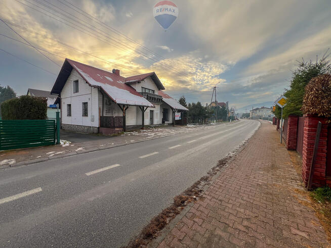 Lokal handlowo usługowy + budynek magazynowo usług