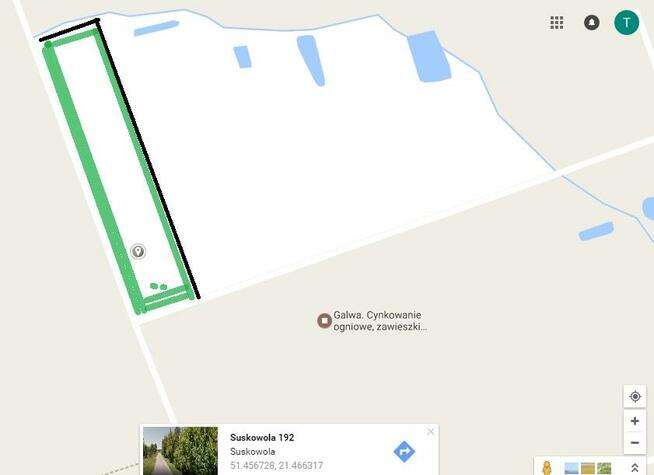 Działka budowlana Suskowola gm. Pionki