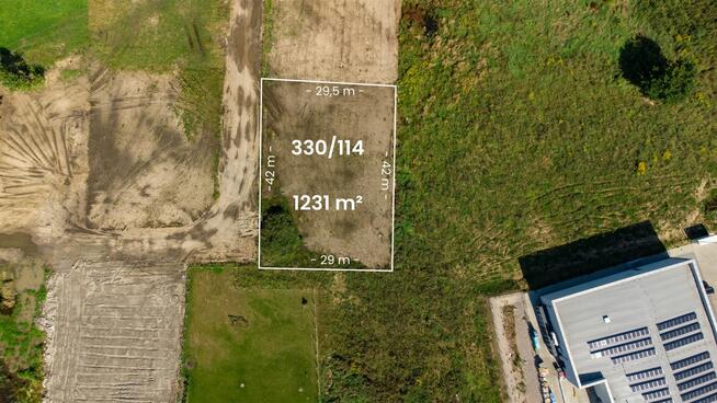 Działka budowlana Szafranki gm. Ostróda