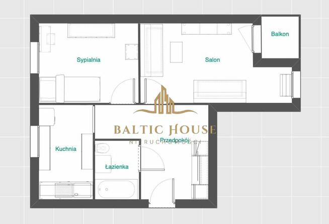 Mieszkanie Gdynia Witomino, Konwaliowa