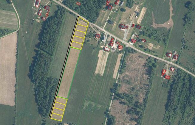 Działka budowlana Koziel gm. Raków,