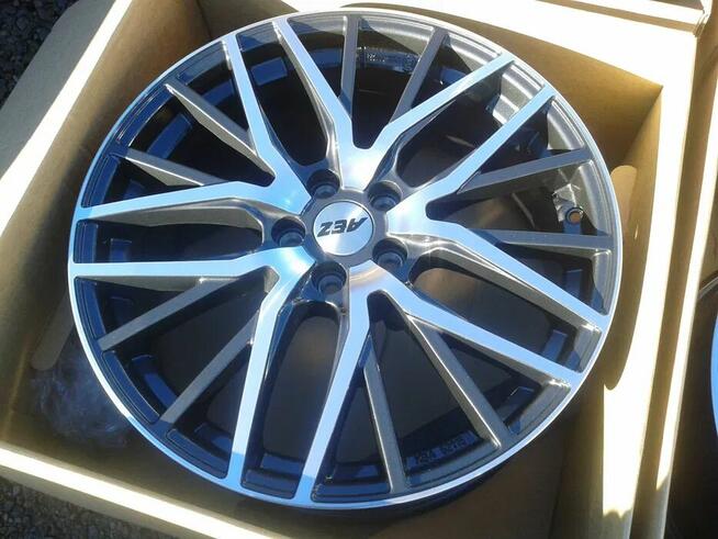 Felgi Alu R19 5x108 AEZ Panama Dark gunmetal/polished Volv