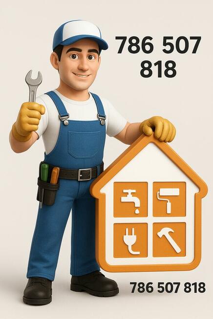 Złota Rączka – naprawy wymiany malowanie drobne prace w domu