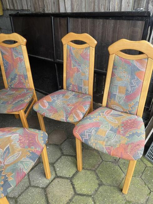 Krzesła, bardzo wygodne 4 sztuki