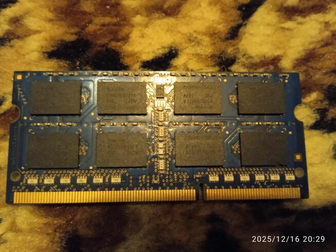 PAMIĘĆ RAM 4GB DDR3 SO-DIMM PC3-12800S