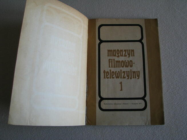 Magazyn filmowo-telewizyjny nr 1 1972r.
