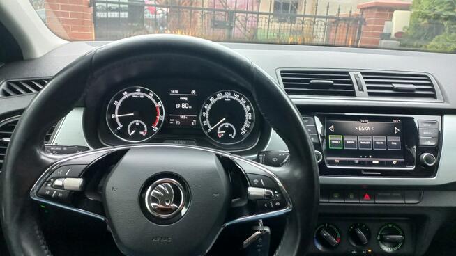 Škoda Fabia Kamera Cofania Kier.wielof. Tempomat 24.3 netto FV23%Salon PL Ledy