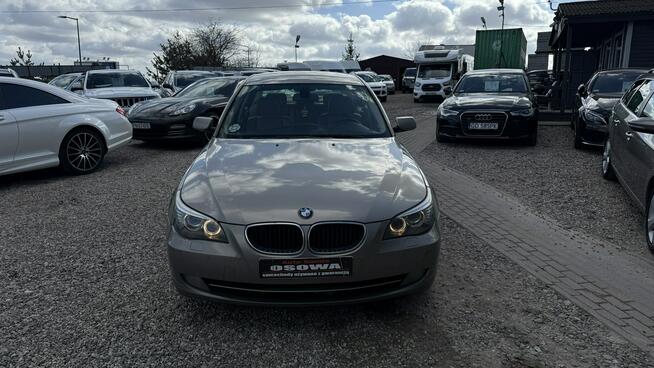 BMW 520 2.0d 177KM Lift Automat skóry bi xenon. Navi serwis bezwypadkowy gwara