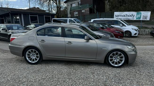 BMW 520 2.0d 177KM Lift Automat skóry bi xenon. Navi serwis bezwypadkowy gwara