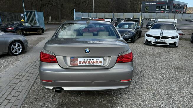 BMW 520 2.0d 177KM Lift Automat skóry bi xenon. Navi serwis bezwypadkowy gwara