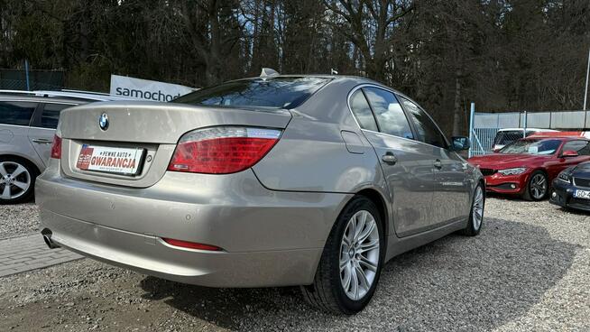 BMW 520 2.0d 177KM Lift Automat skóry bi xenon. Navi serwis bezwypadkowy gwara
