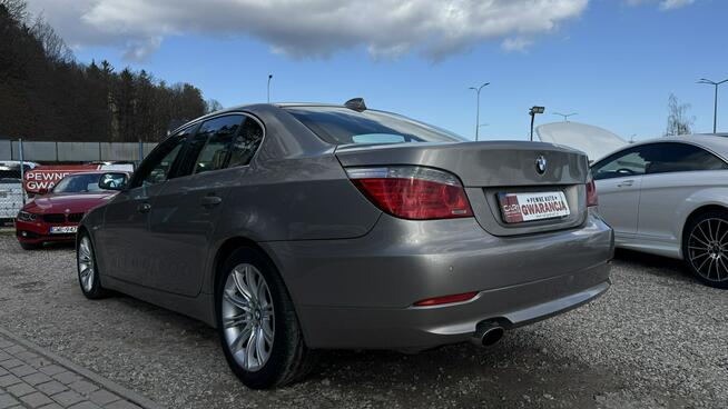BMW 520 2.0d 177KM Lift Automat skóry bi xenon. Navi serwis bezwypadkowy gwara