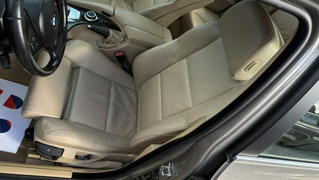 BMW 520 2.0d 177KM Lift Automat skóry bi xenon. Navi serwis bezwypadkowy gwara