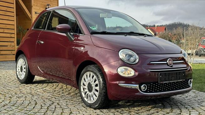Fiat 500 1.25 Benz. 70KM z Niemiec, Panorama, Tempomat - Model Liftowy 2017r.