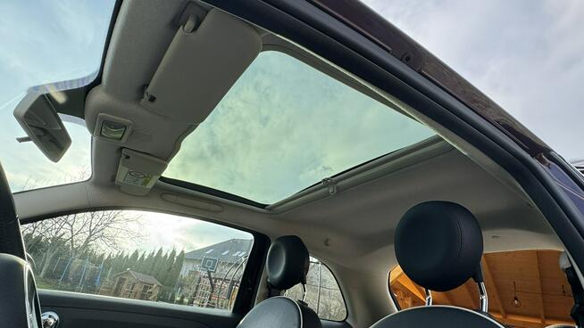 Fiat 500 1.25 Benz. 70KM z Niemiec, Panorama, Tempomat - Model Liftowy 2017r.