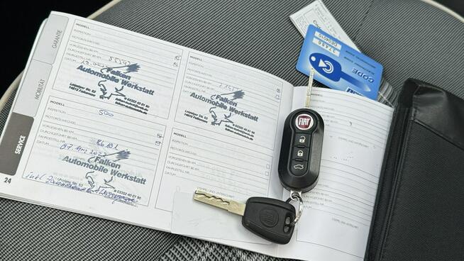 Fiat 500 1.25 Benz. 70KM z Niemiec, Panorama, Tempomat - Model Liftowy 2017r.