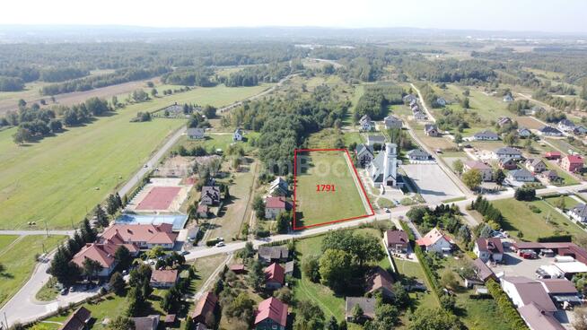 Działka usługowa Borek gm. Rzezawa