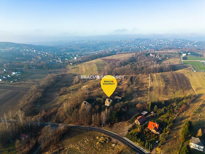 Działka usługowa Włosań gm. Mogilany, Łobzowska