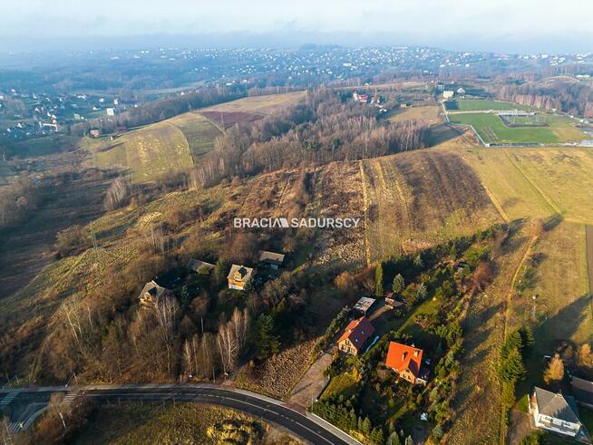 Działka usługowa Włosań gm. Mogilany, Łobzowska