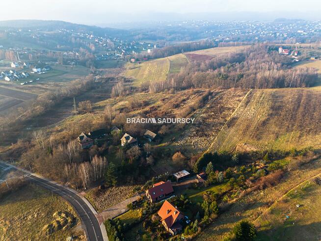 Działka usługowa Włosań gm. Mogilany, Łobzowska