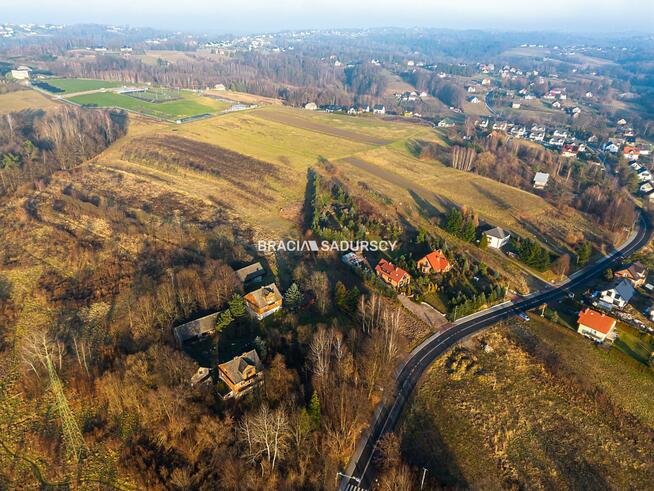 Działka usługowa Włosań gm. Mogilany, Łobzowska