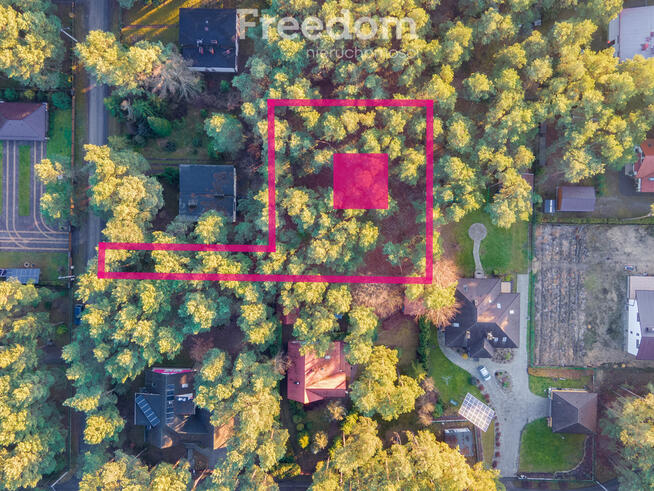 Miejsce na dom wśród zieleni