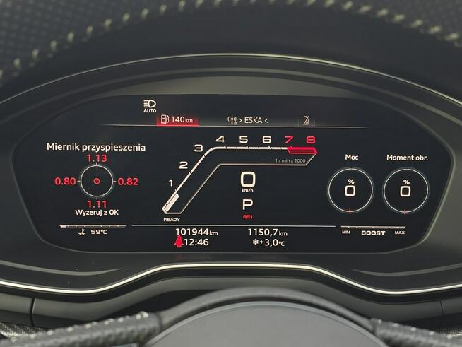 Audi RS5 MatrixLED_Masaże_Alcantara_Panorama_Bang&Olufsen