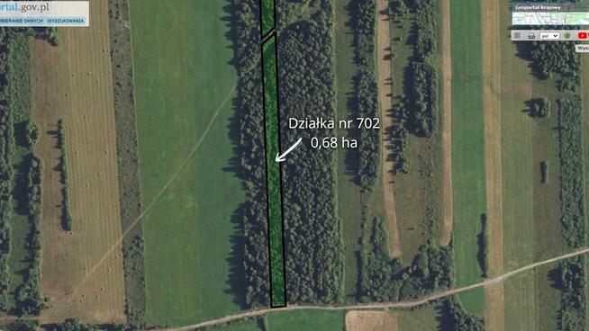 Dwie działki: rolna i leśna - Sojczyn Grądowy