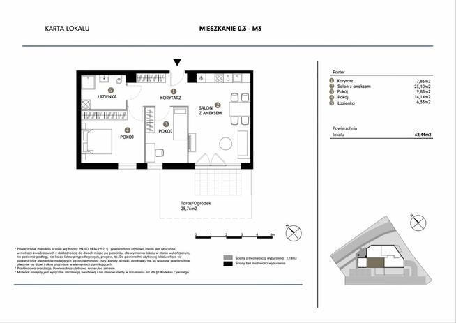 Mieszkanie Gdańsk Jasień, Leszczynowa