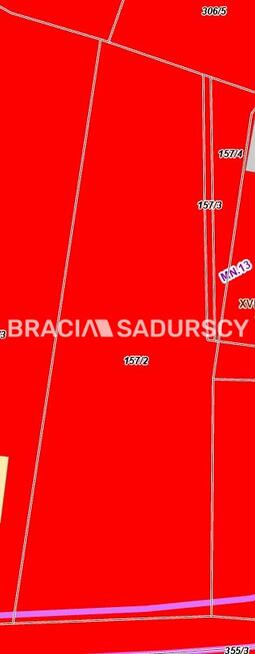 Działka inwestycyjna Kraków, Odmętowa