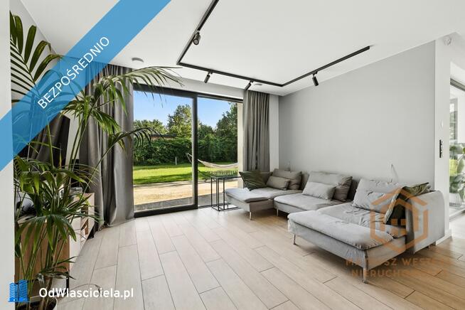 Nowoczesny dom z 2023r. Zielony Romanów, 176m2, duży ogród