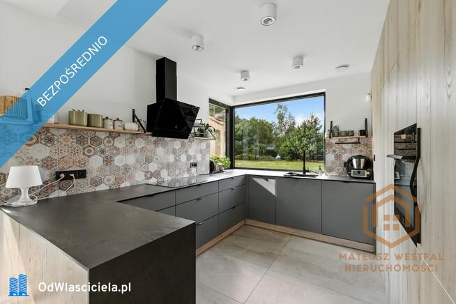 Nowoczesny dom z 2023r. Zielony Romanów, 176m2, duży ogród