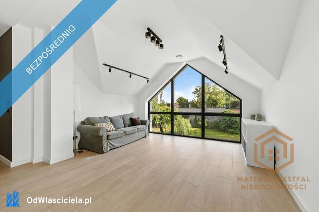 Nowoczesny dom z 2023r. Zielony Romanów, 176m2, duży ogród