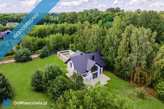 Nowoczesny dom z 2023r. Zielony Romanów, 176m2, duży ogród