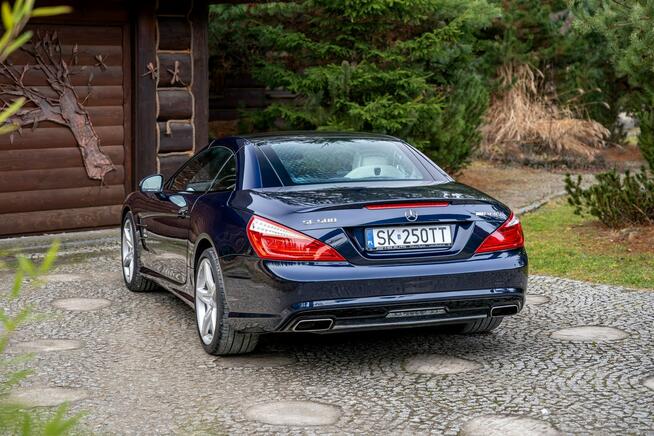 Mercedes SL 400 Roadster / 3.0 V6 367KM / Pakiet AMG / Kabriolet / Niski przebieg / Fv