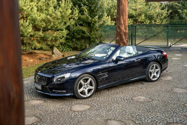 Mercedes SL 400 Roadster / 3.0 V6 367KM / Pakiet AMG / Kabriolet / Niski przebieg / Fv