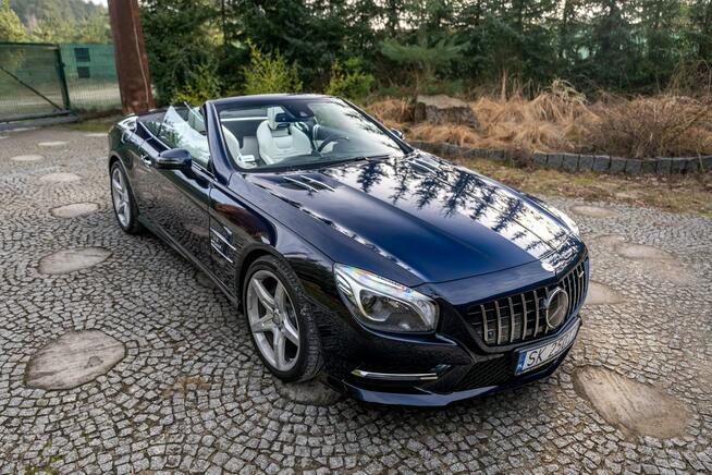 Mercedes SL 400 Roadster / 3.0 V6 367KM / Pakiet AMG / Kabriolet / Niski przebieg / Fv