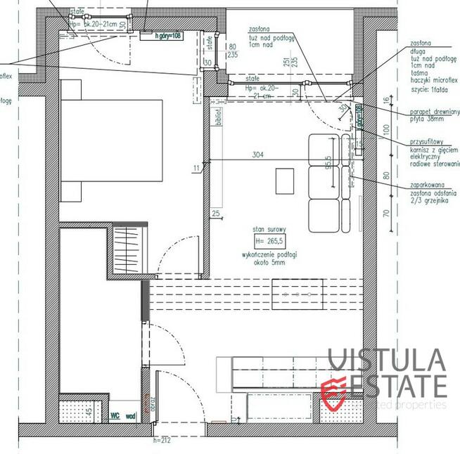 2-pokojowe mieszkanie z balkonem, Zabłocie