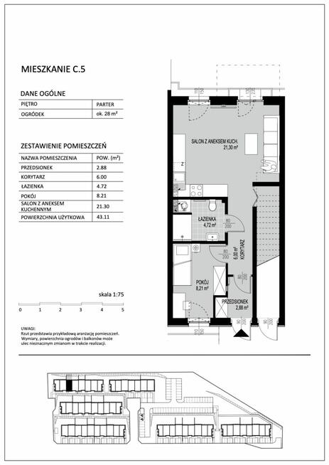 Mieszkanie Gdańsk Łostowice, Poziomkowa
