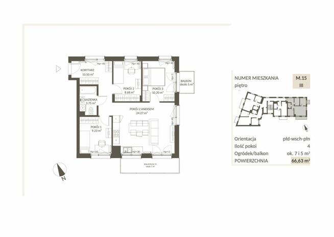 Mieszkanie Gdańsk Jasień, Pólnicy