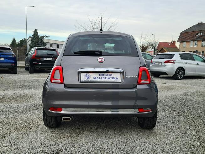 Fiat 500 33 Tys.Km SzklanyDach Klimatyzacja Led Tempomat Halogeny Komputer Alu