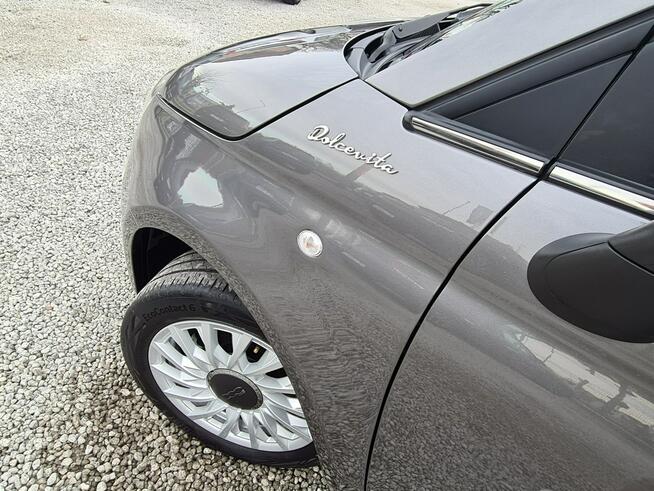 Fiat 500 33 Tys.Km SzklanyDach Klimatyzacja Led Tempomat Halogeny Komputer Alu