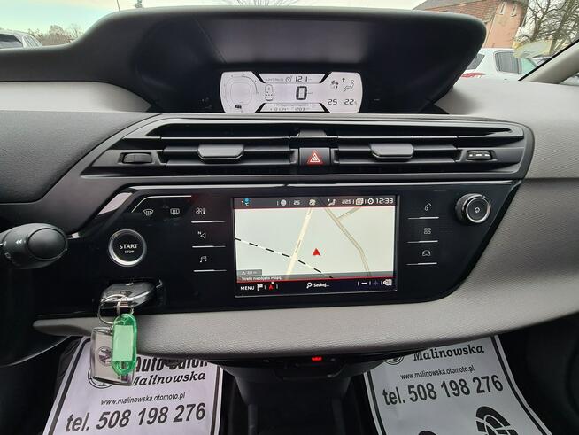 Citroen C4 Picasso Navi PDC Klimatronik Sensory Tempomat Halogeny Komputer Alu Serwis